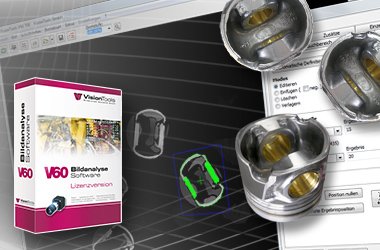 3D recognition with a PC-based vision system and the image processing software VisionTools V60